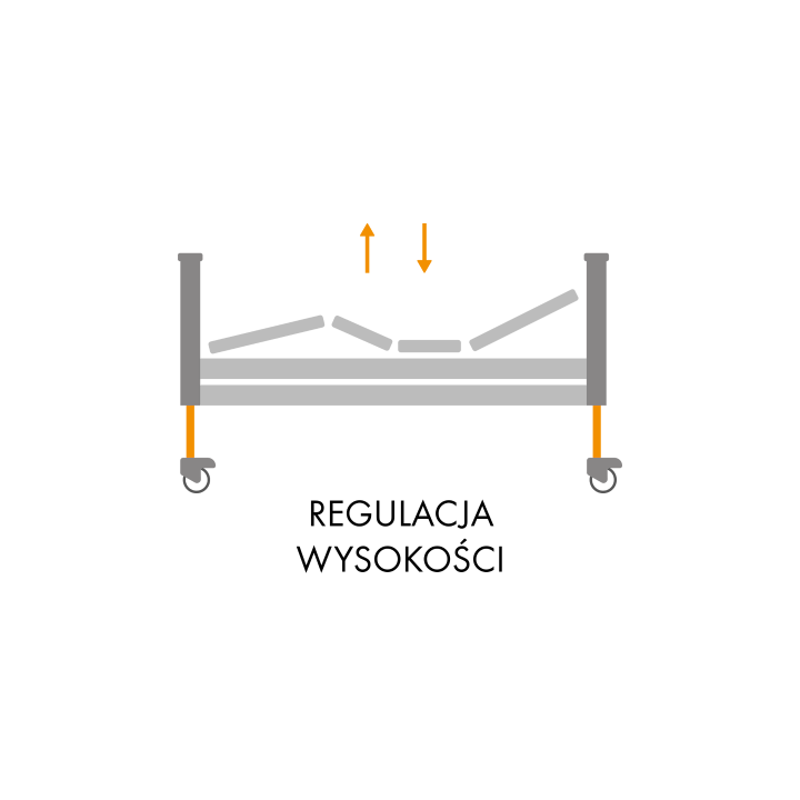 Łóżko rehabilitacyjne Elbur PB 331