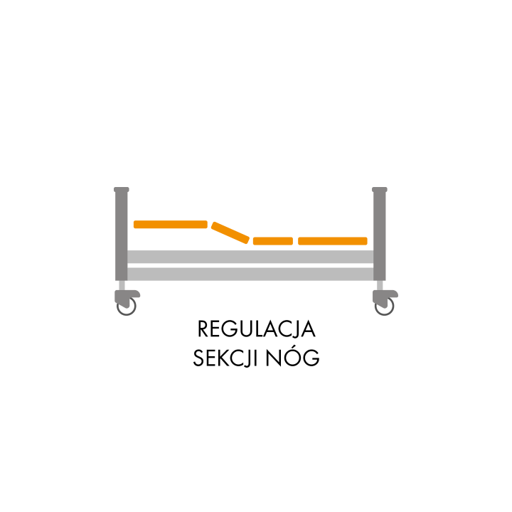 Łóżko rehabilitacyjne Elbur PB 331