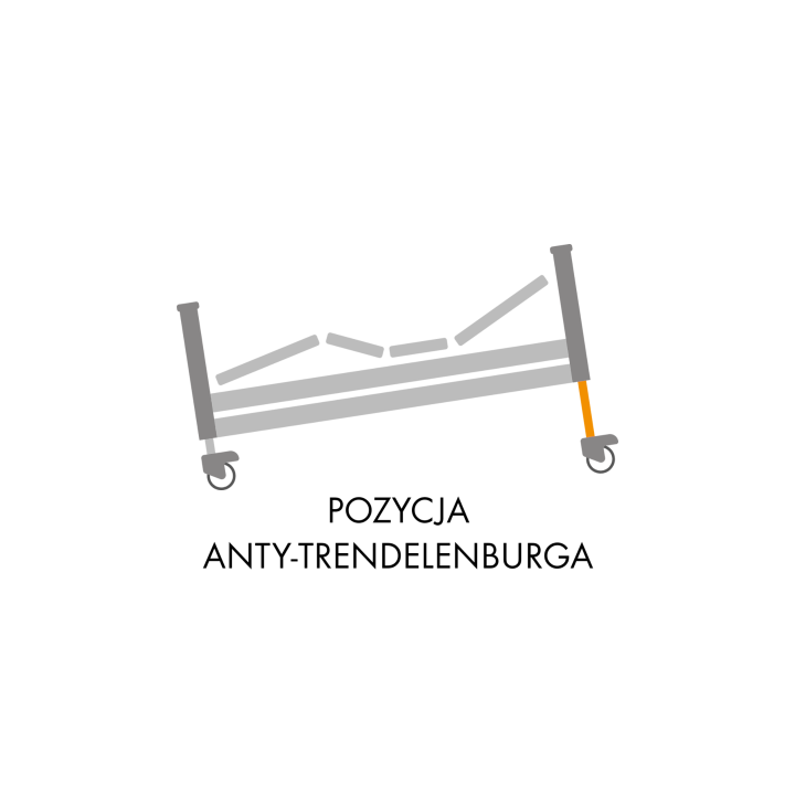 Łóżko bariatryczne rehabiltiacyjne Elbur PB 340