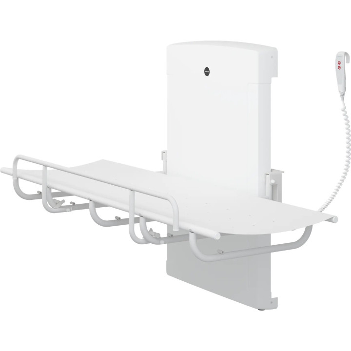 Kozetka ścienna prysznicowa SCT 1000 z regulowaną wysokością