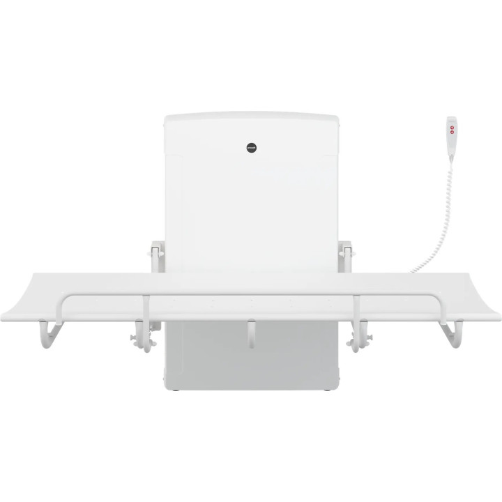 Kozetka ścienna prysznicowa SCT 1000 z regulowaną wysokością